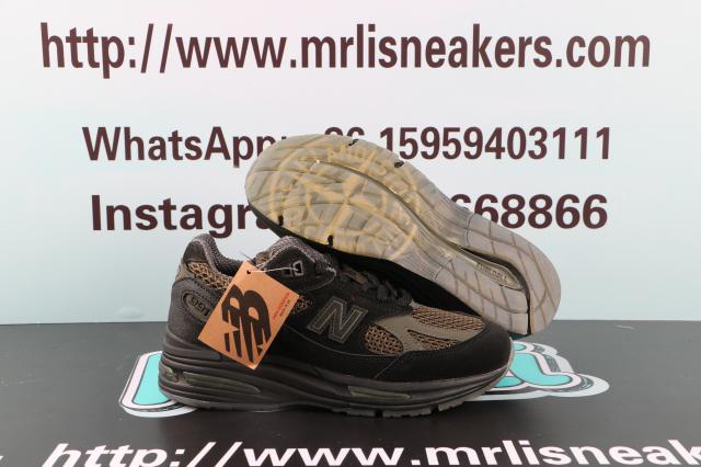 New Balance 991V2 Stone Island Black Olive