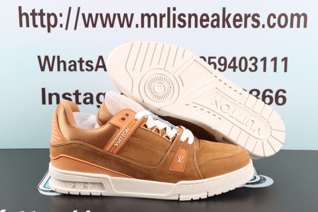 Louis Vuitton LV Trainer Beige