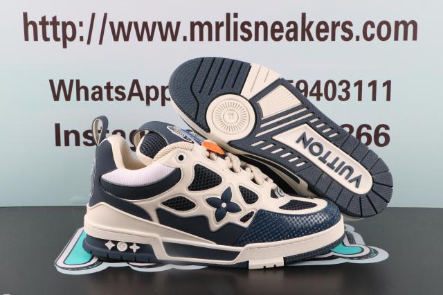 Louis Vuitton LV Skate Sneaker Marine White
