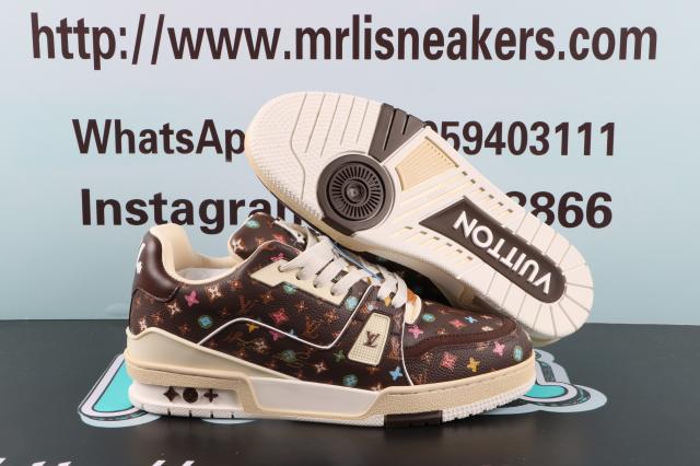 Louis Vuitton by Tyler,the Creator LV Trainer Mocha Multicolor