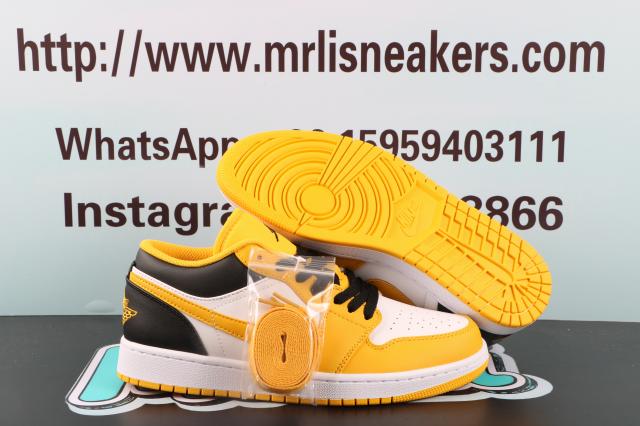Air Jordan 1 Low University Gold White