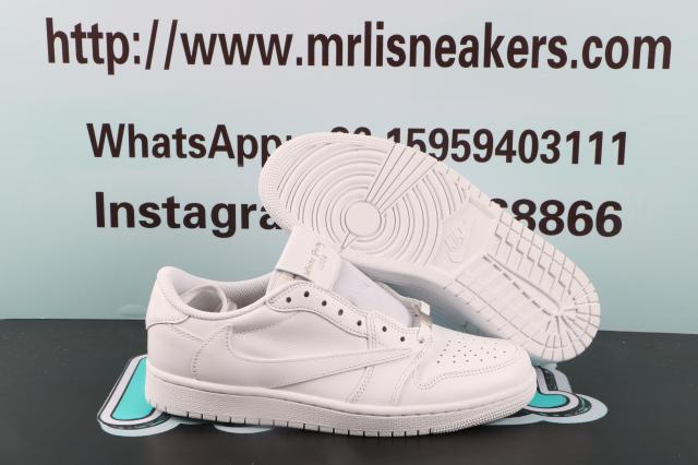 Jordan 1 Low Travis Scott White Party 2024