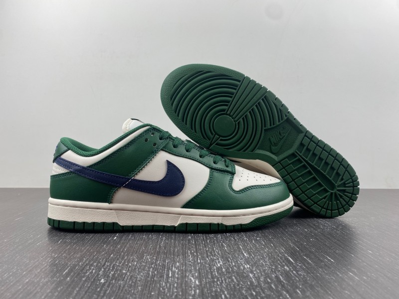 The Nike Dunk Low Lands in "Gorge Green