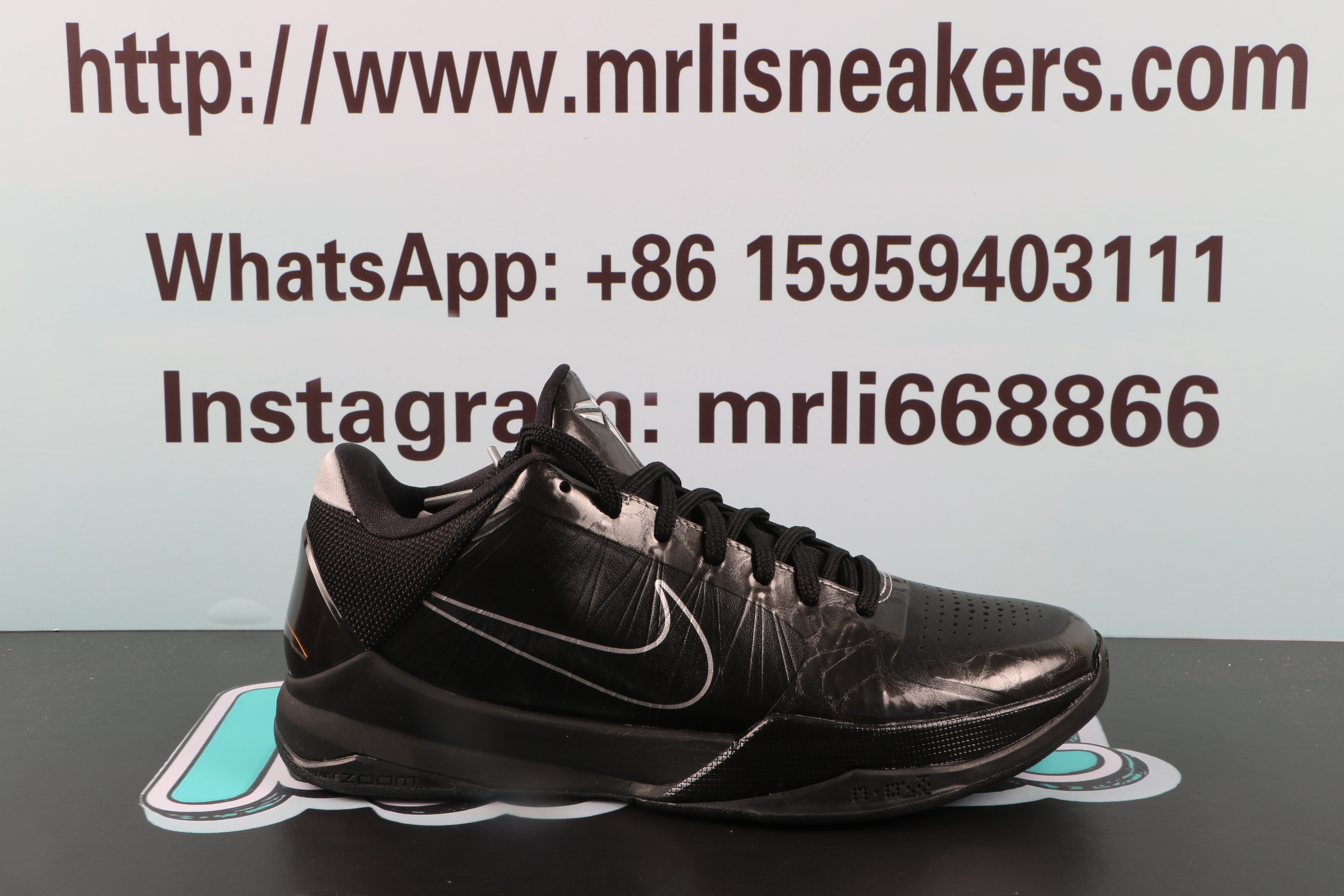 Nike Kobe 5 Blackout