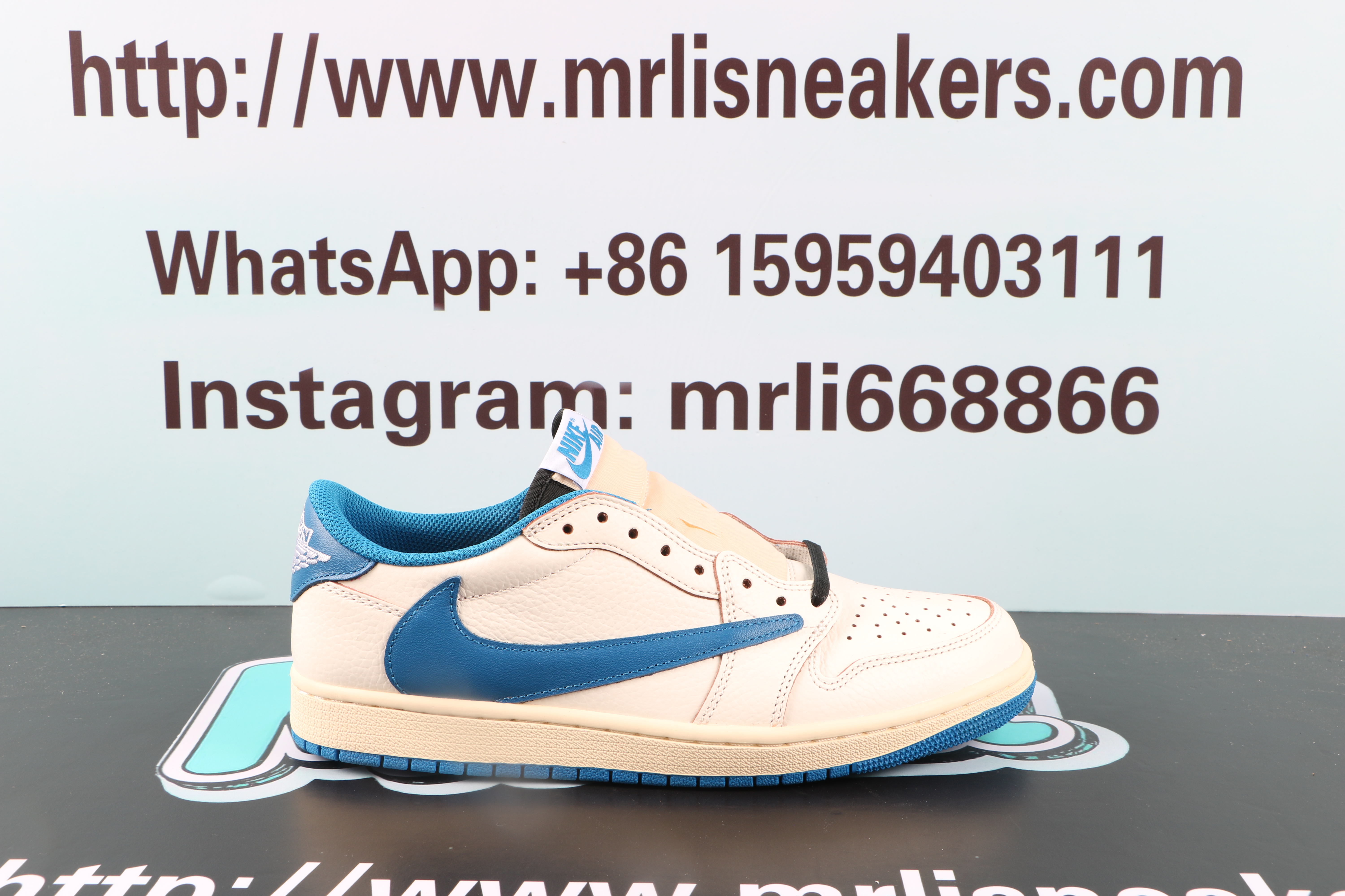 Jordan 1 Low OG Travis Scott Fragment