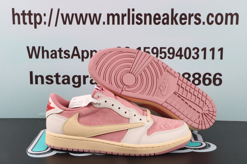 Air Jordan 1 Low OG Travis Scott Pink