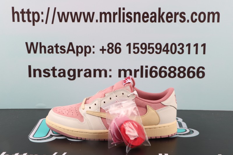 Air Jordan 1 Low OG Travis Scott Pink