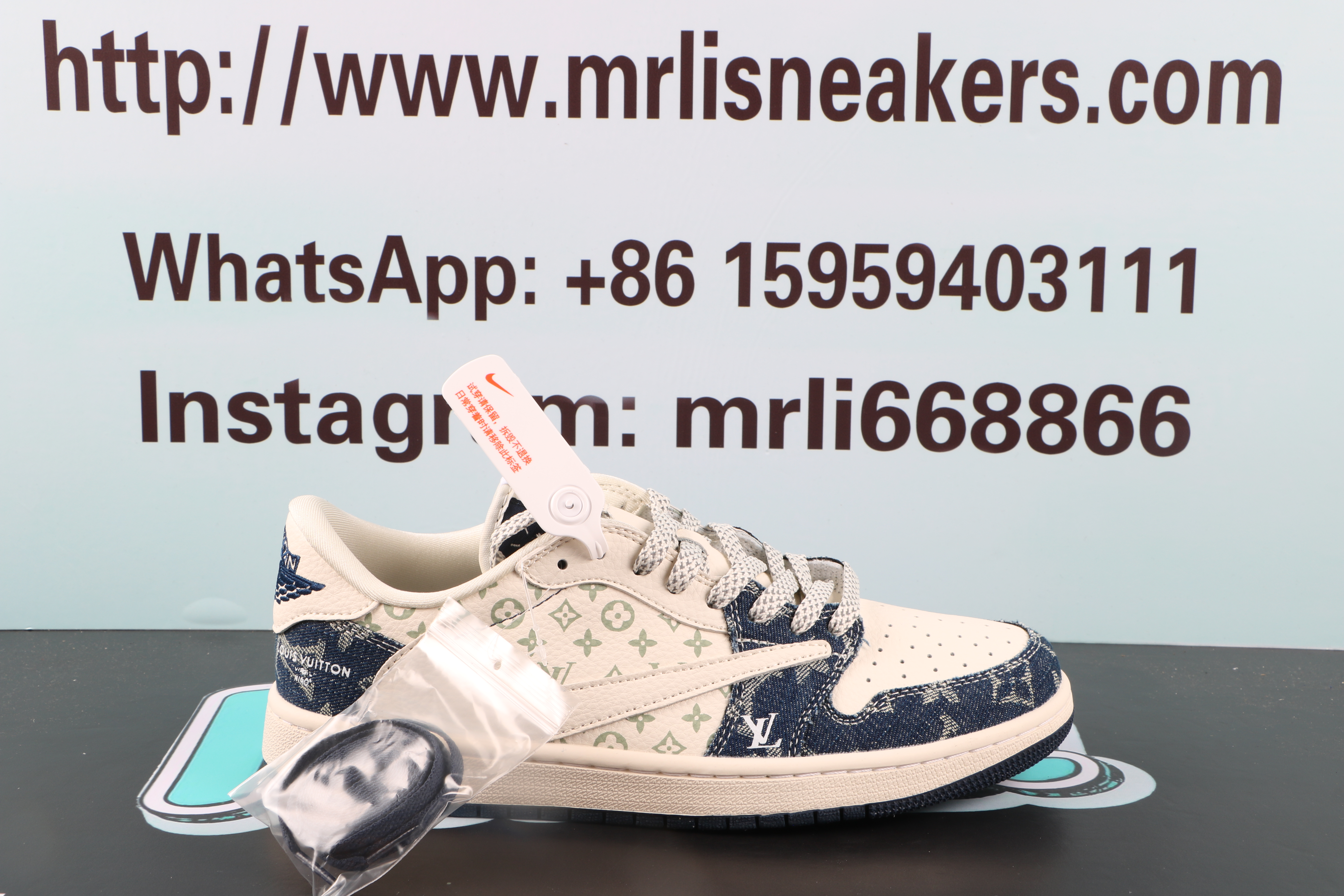 Jordan 1 Retro Low Travis Scott(Louis Vuitton)