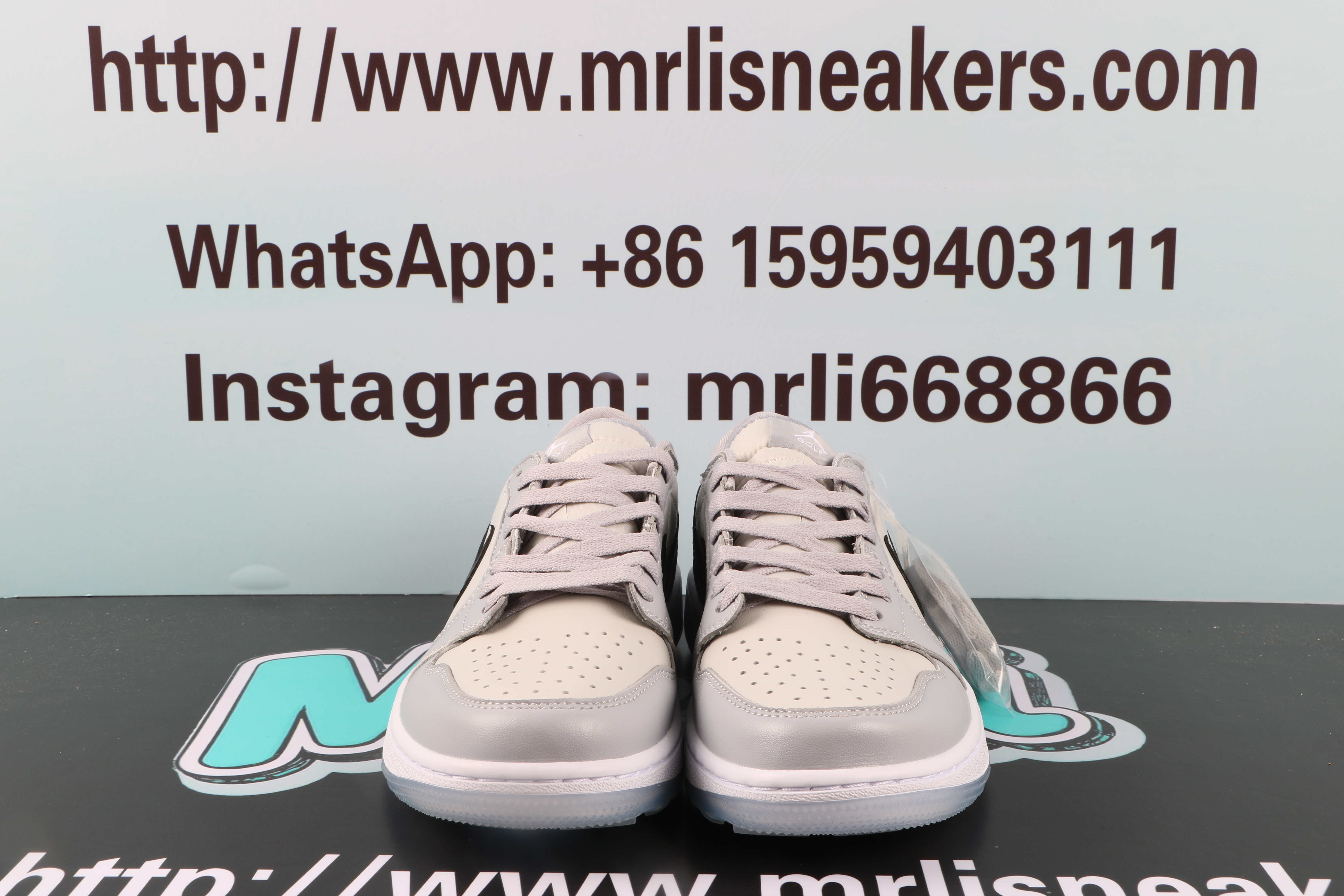 Jordan 1 Retro Low Golf Wolf Grey
