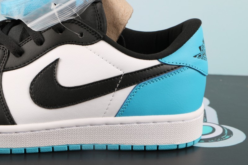 Jordan 1 Retro Low OG Black Dark Powder Blue（LJR）