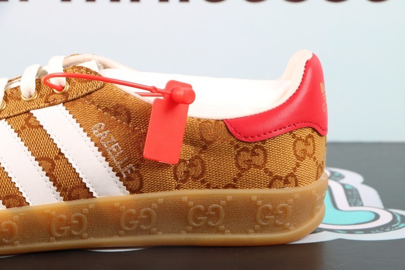 Gucci Gazelle Original GG Beige Brown