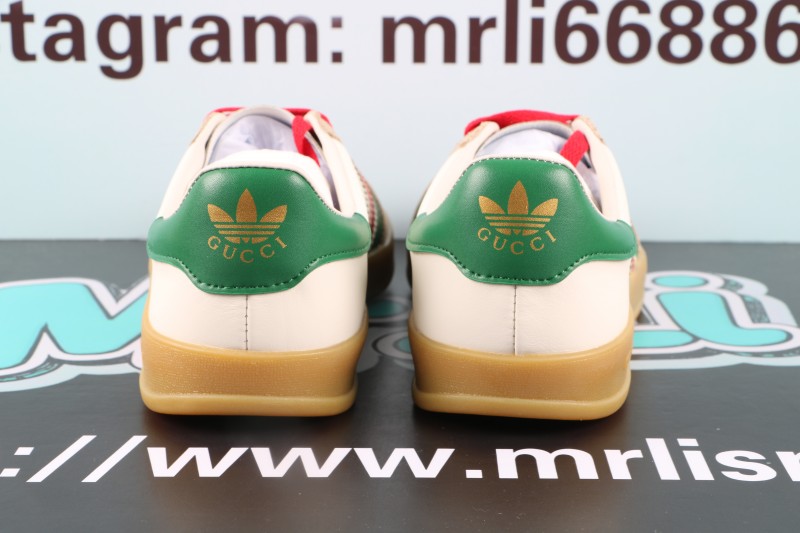 Gucci Gazelle White Green Red