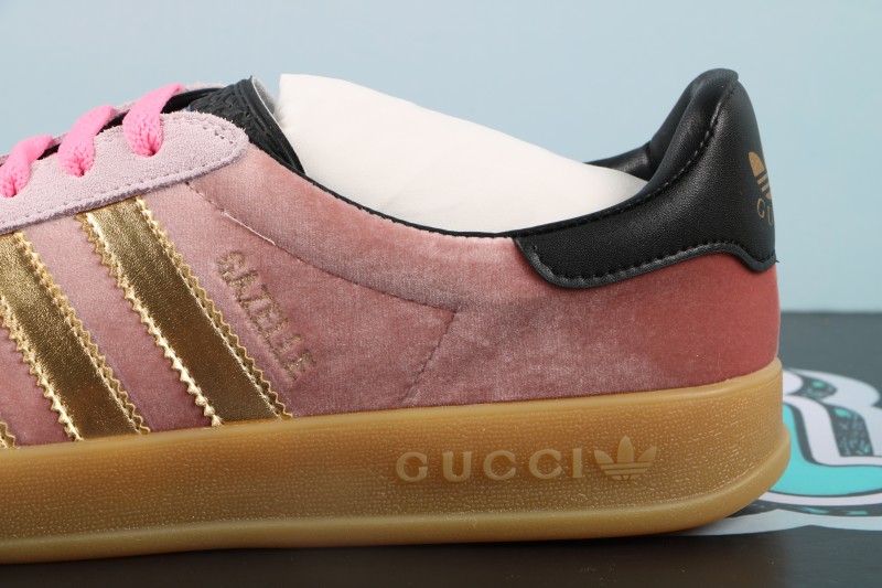 Gucci Gazelle Pink Black