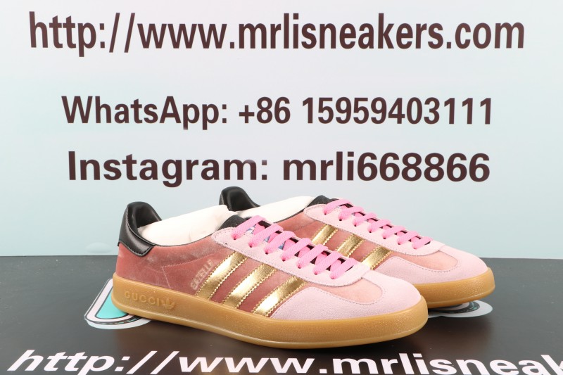 Gucci Gazelle Pink Black