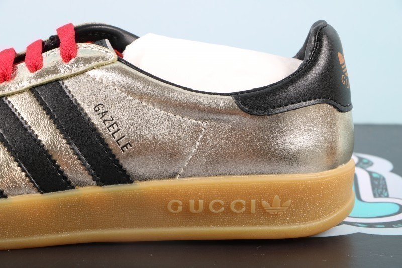 Gucci Gazelle Metallic Gold