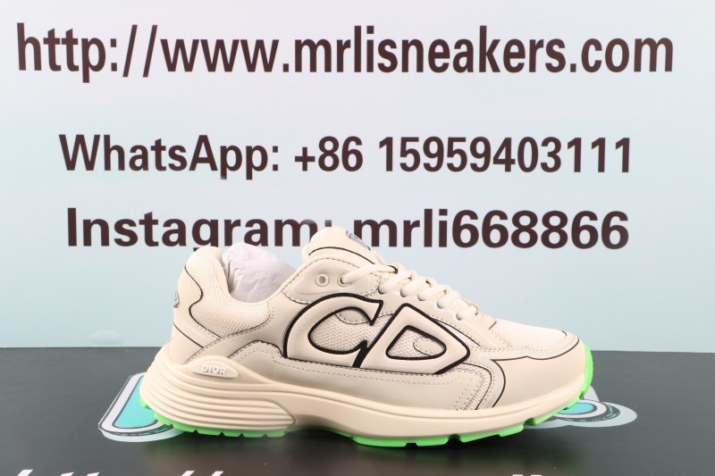 Dior B30 Reflective CD30 Cream Green