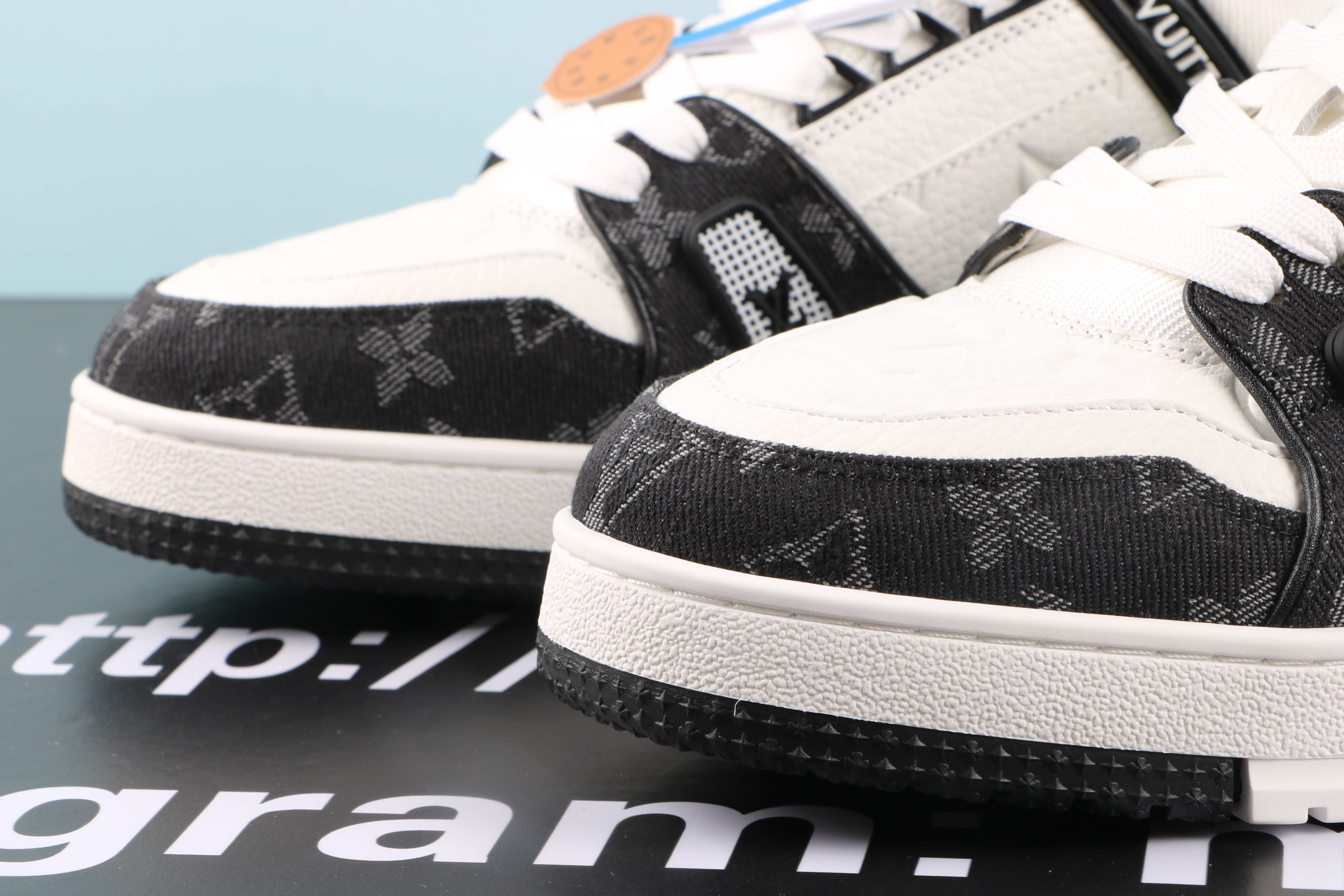 Louis Vuitton LV Trainer WHite Black White