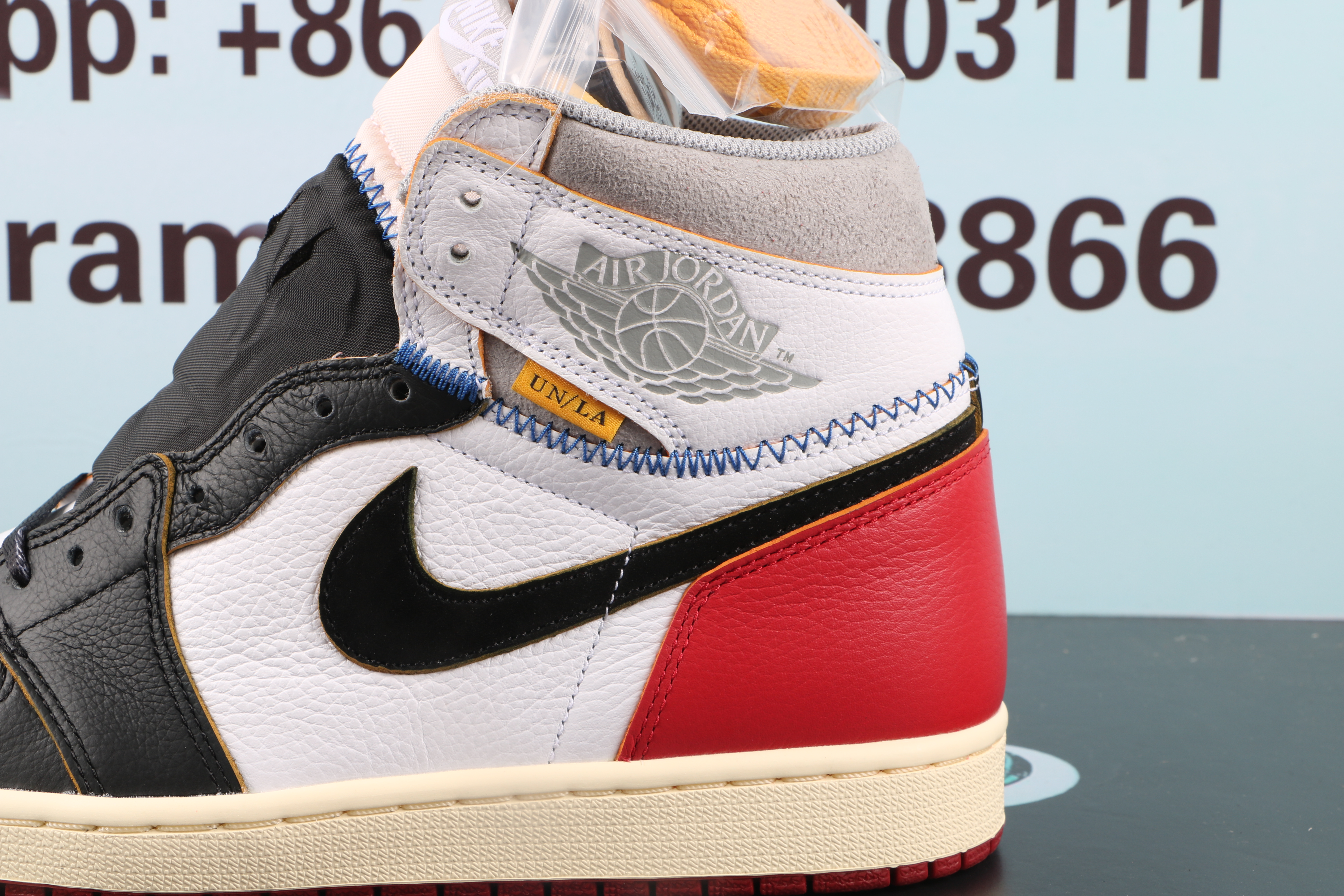Jordan 1 Retro High Union Los Angeles Black Toe