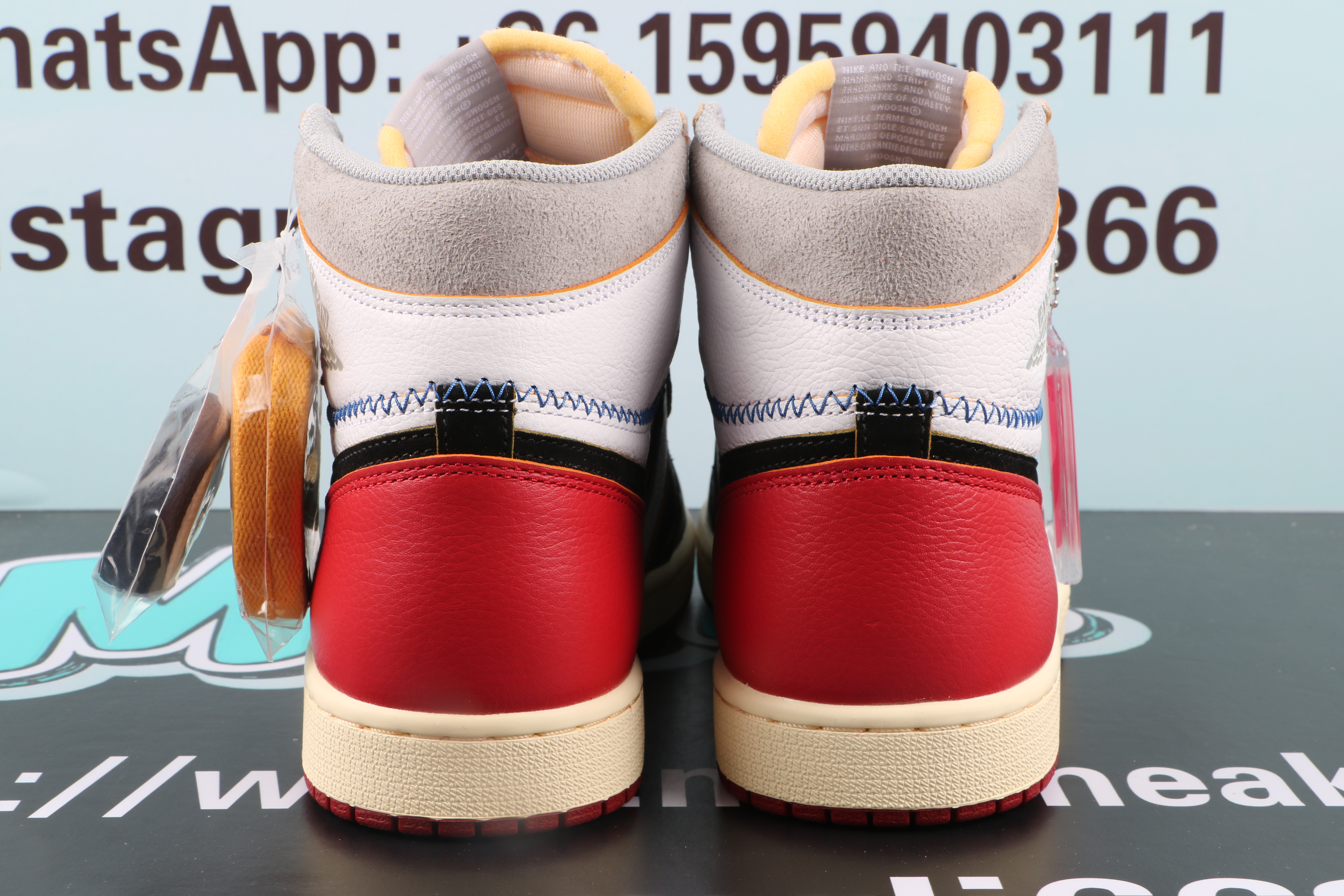 Jordan 1 Retro High Union Los Angeles Black Toe