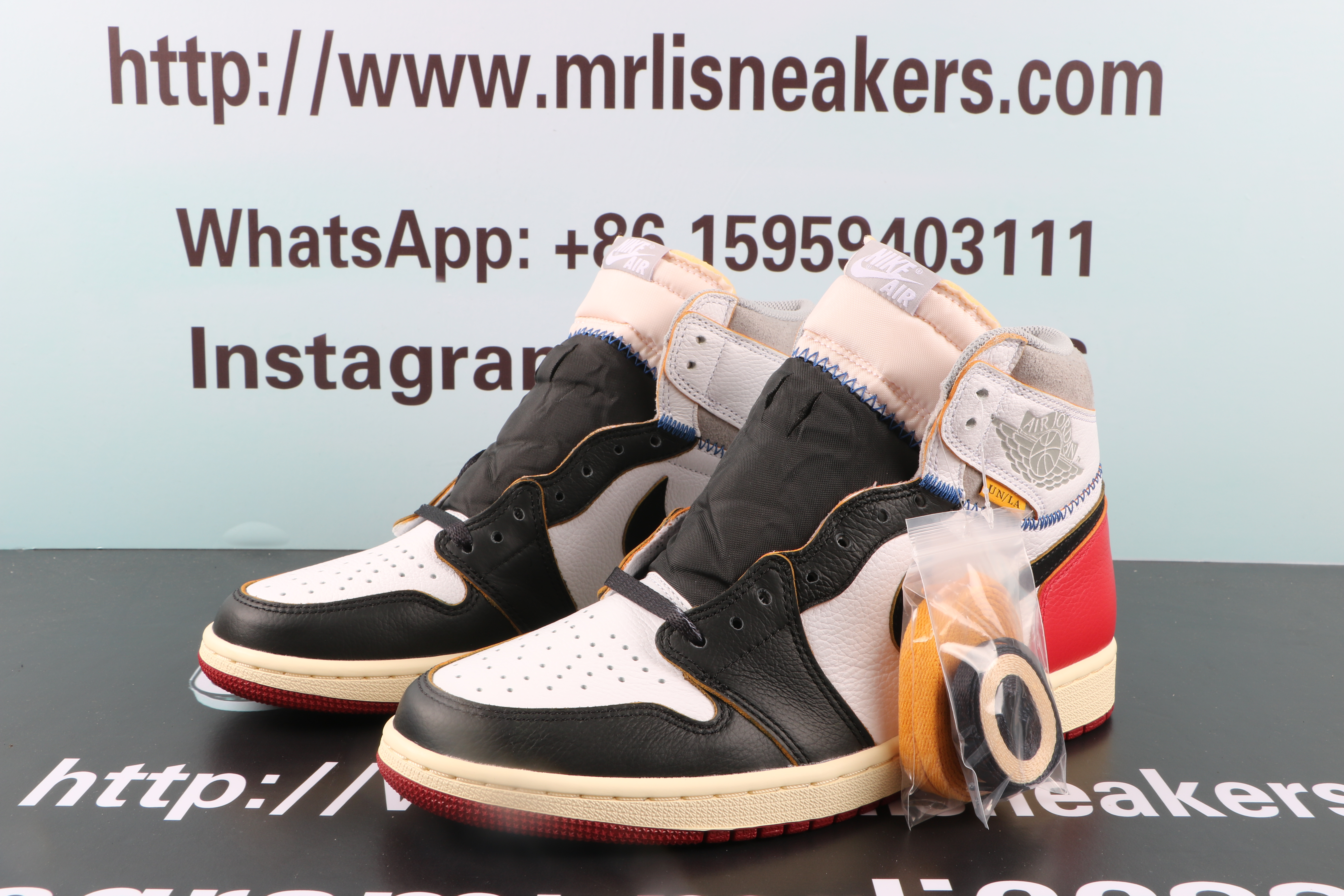 Jordan 1 Retro High Union Los Angeles Black Toe