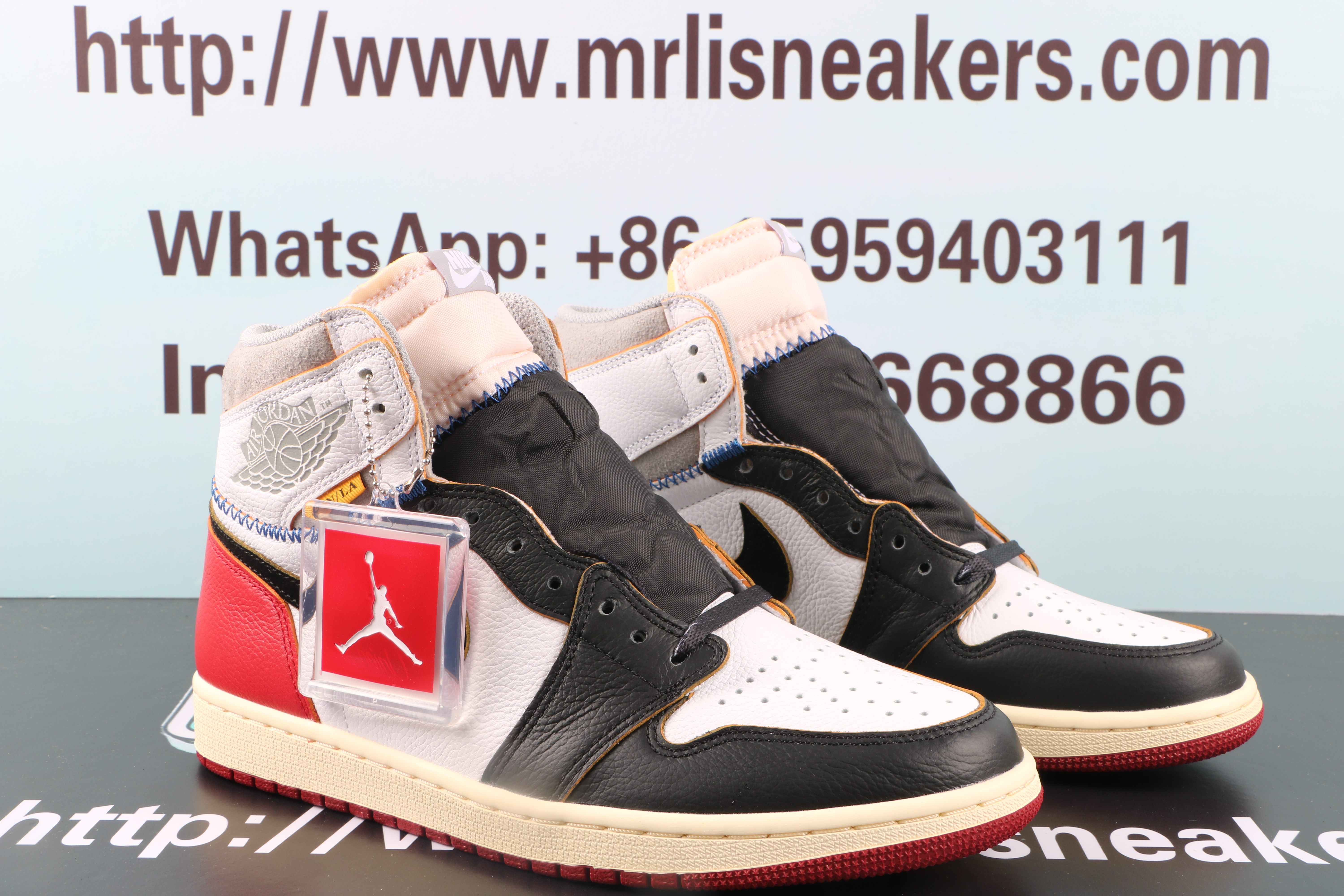 Jordan 1 Retro High Union Los Angeles Black Toe