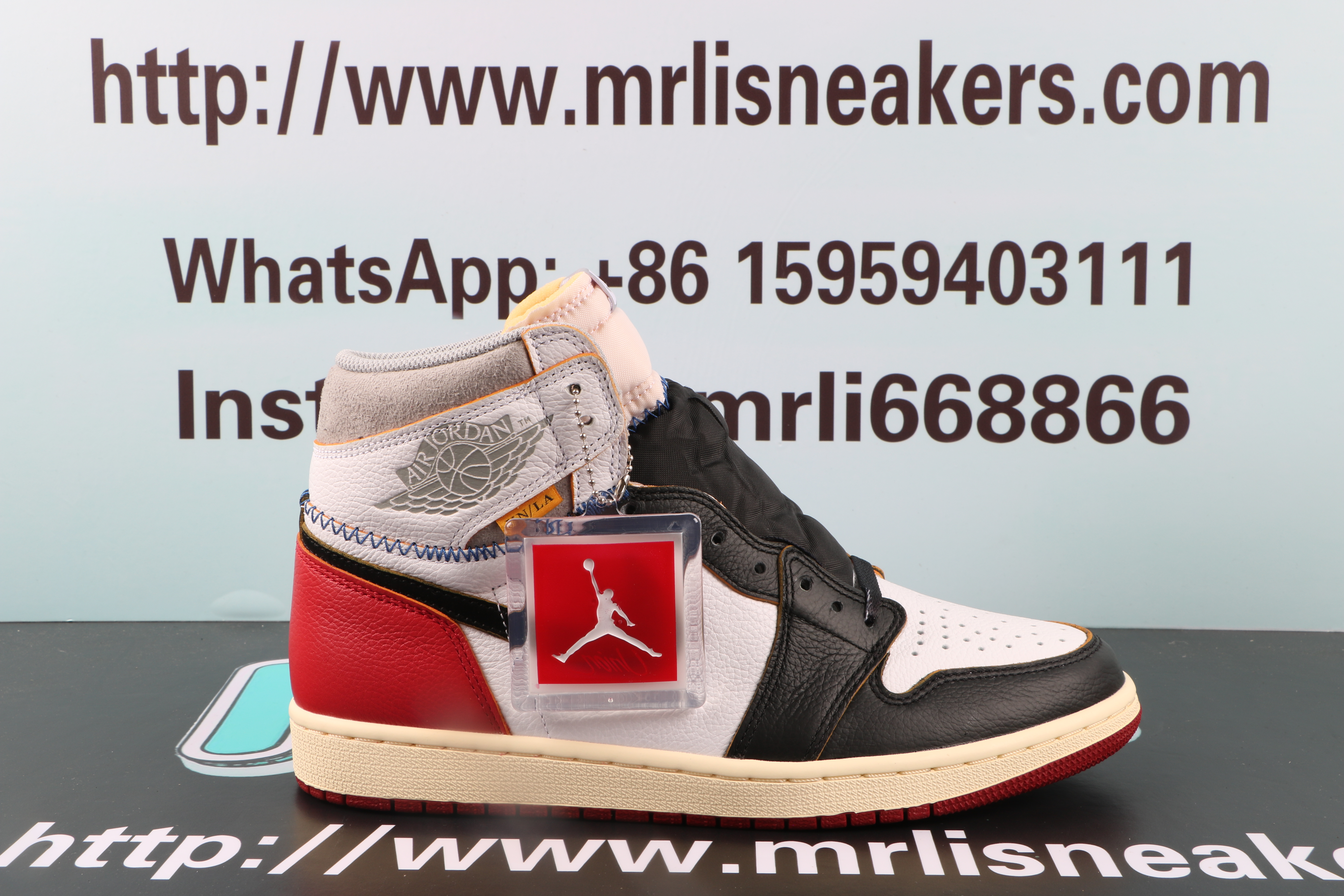 Jordan 1 Retro High Union Los Angeles Black Toe