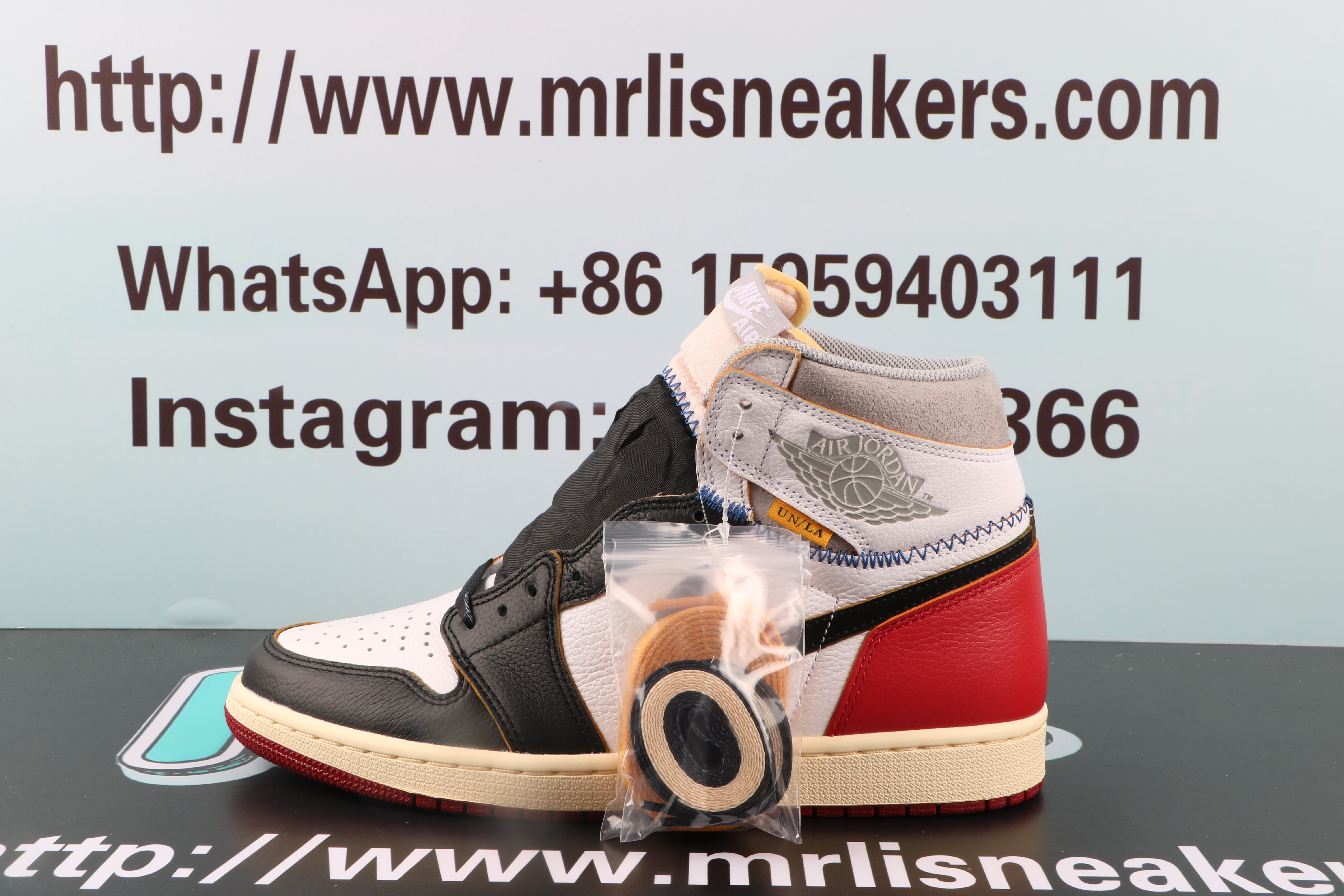 Jordan 1 Retro High Union Los Angeles Black Toe