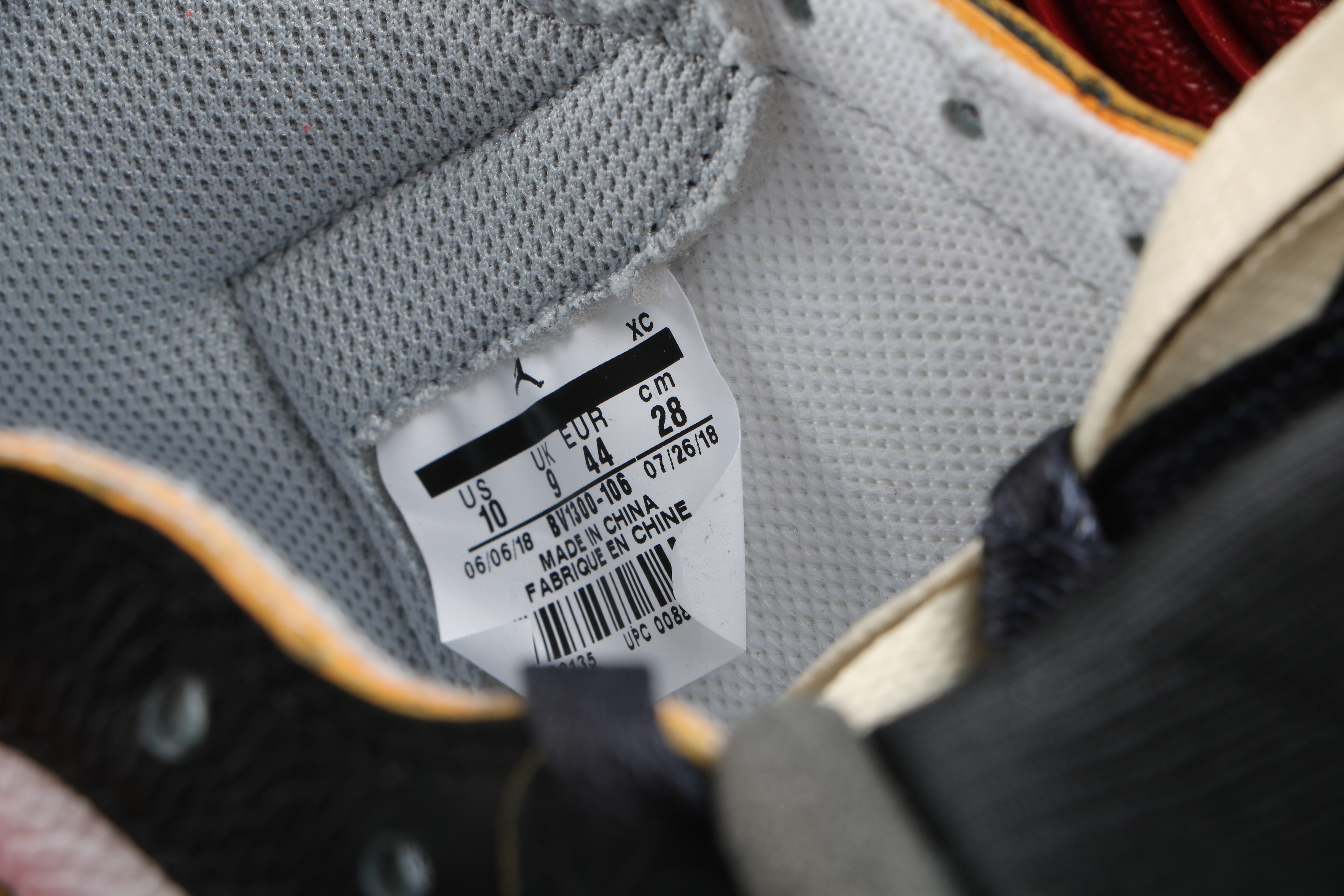 Jordan 1 Retro High Union Los Angeles Black Toe