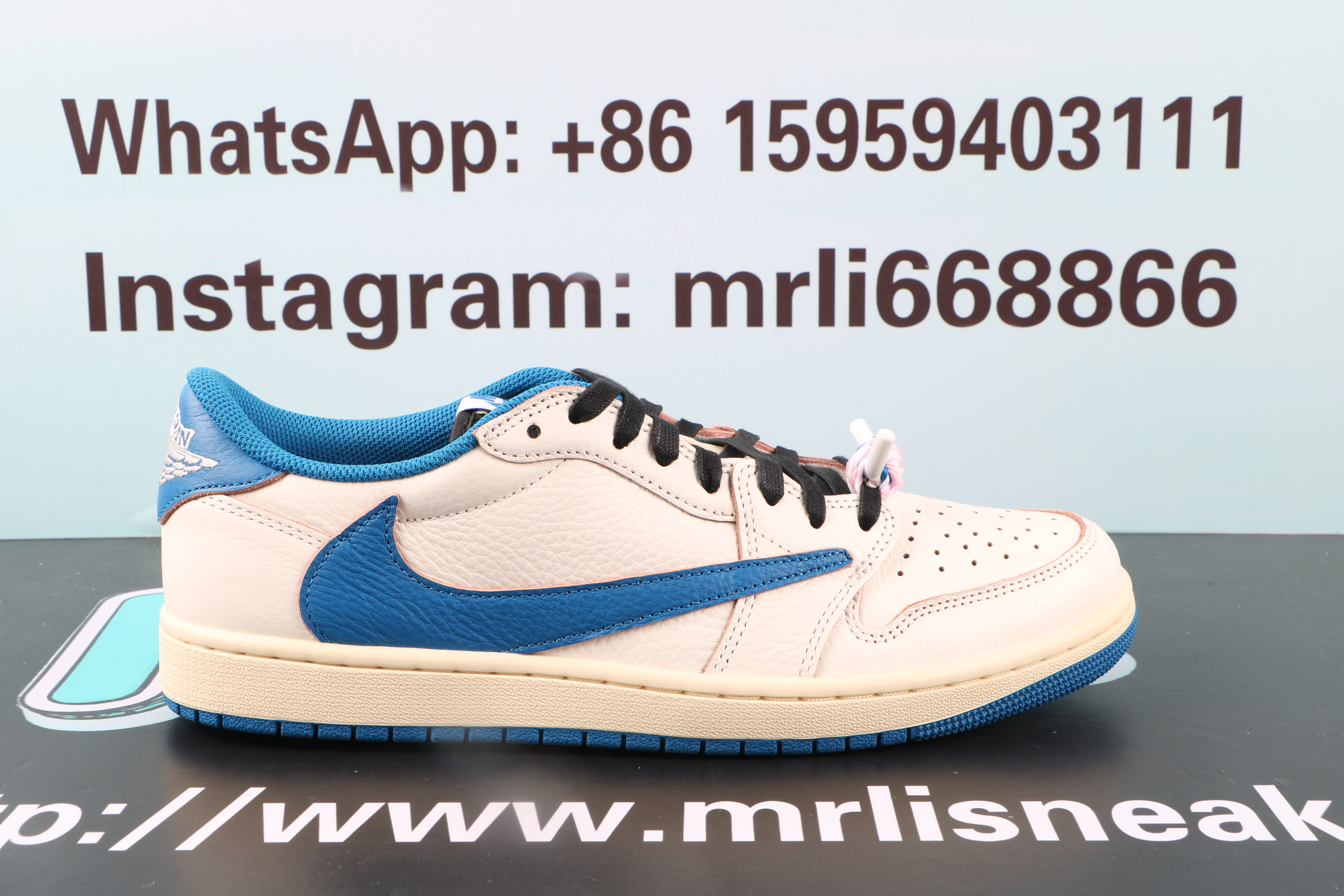 Jordan 1 Low OG Travis Scott Fragment