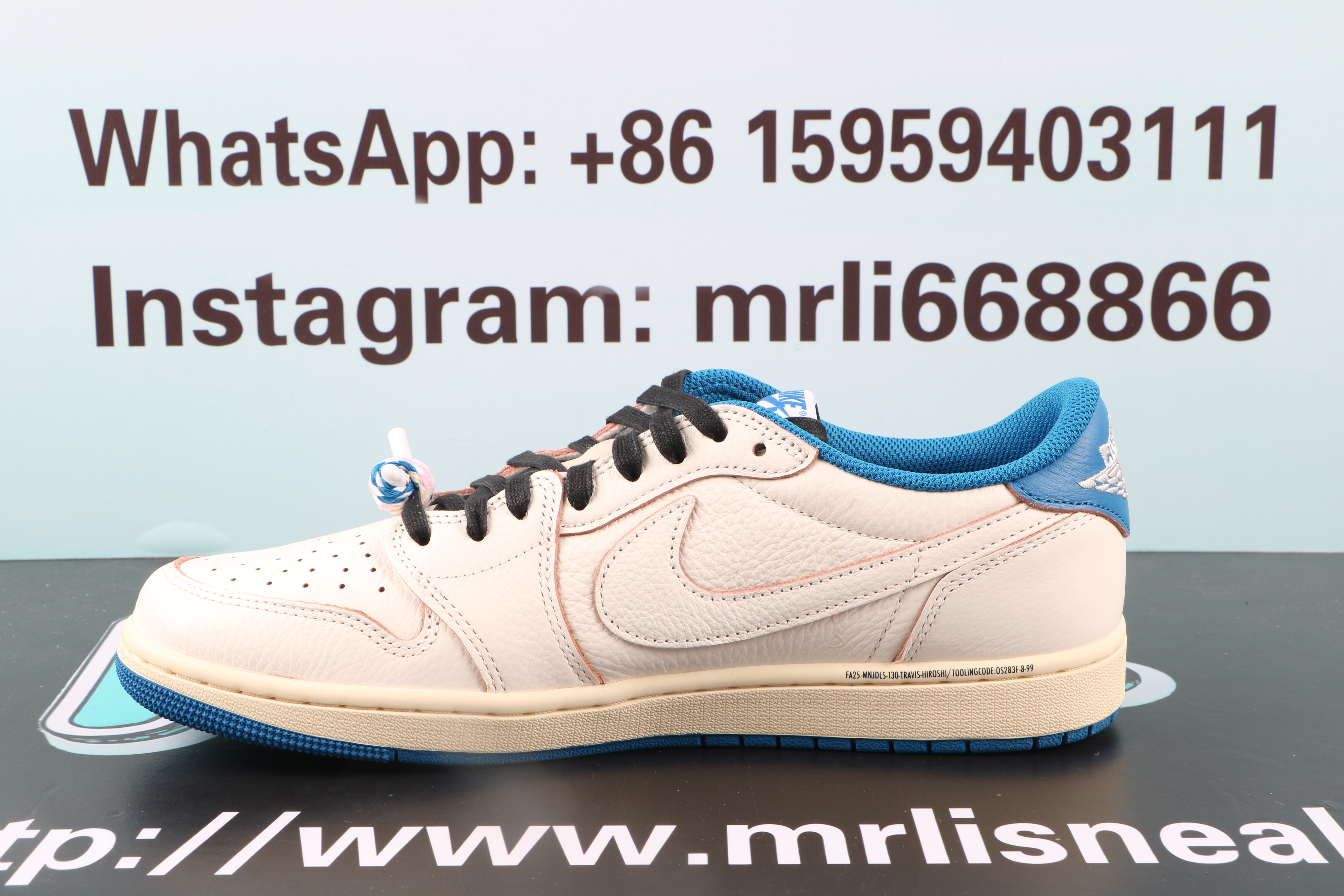 Jordan 1 Low OG Travis Scott Fragment