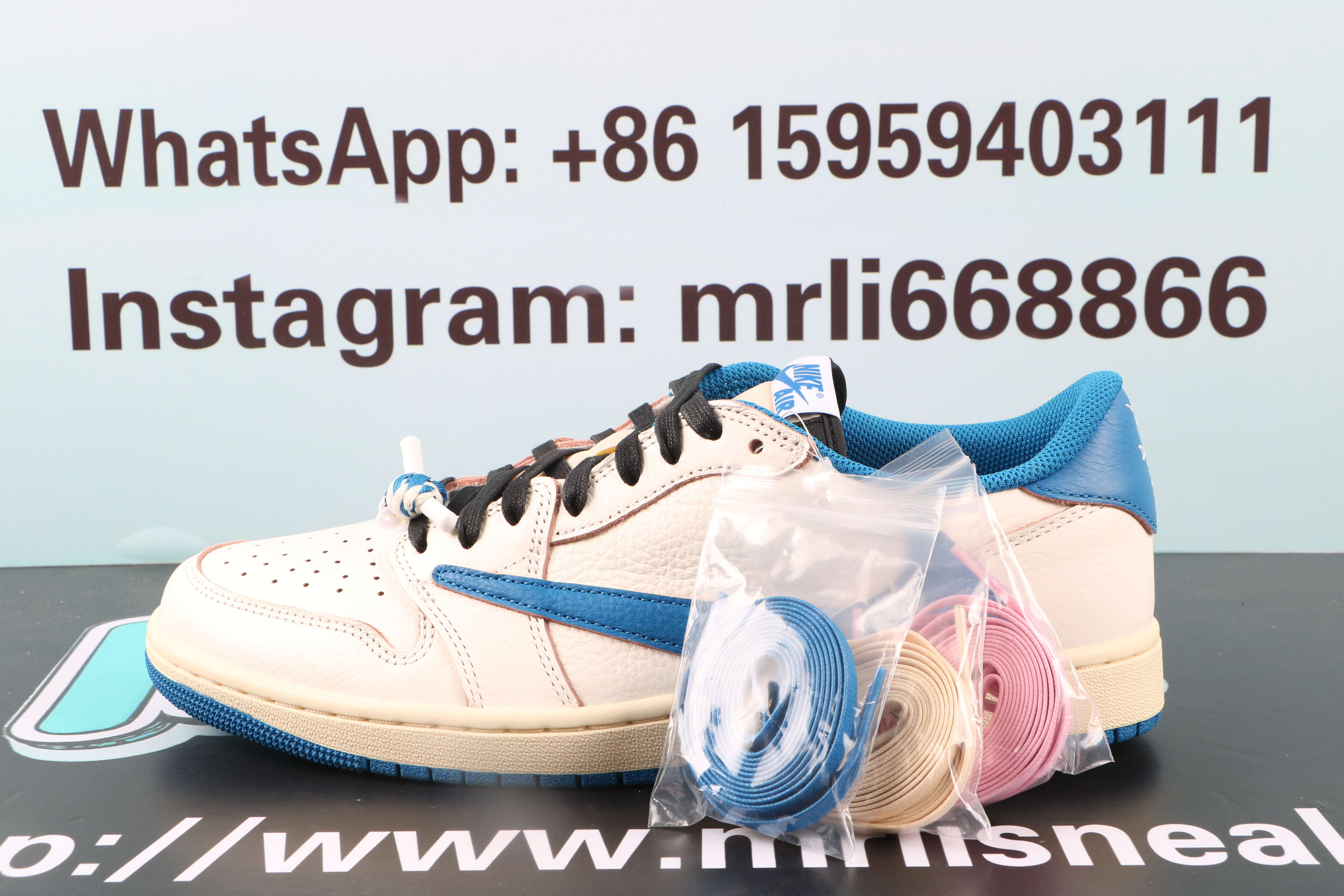 Jordan 1 Low OG Travis Scott Fragment
