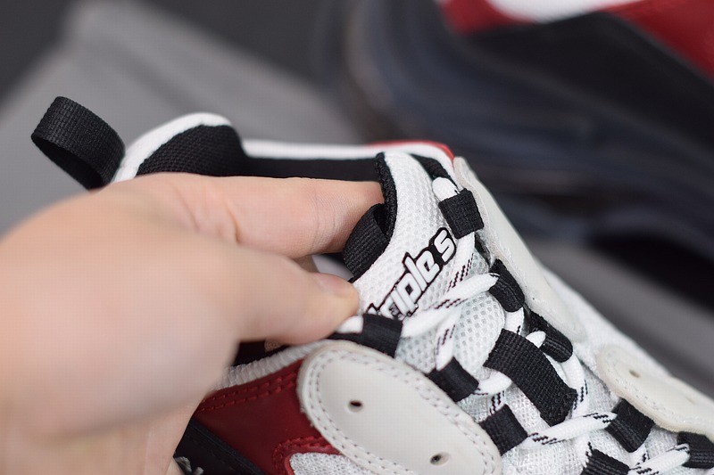 Balenciaga Triple S Black Red White Balenciaga Triple S Black Red White