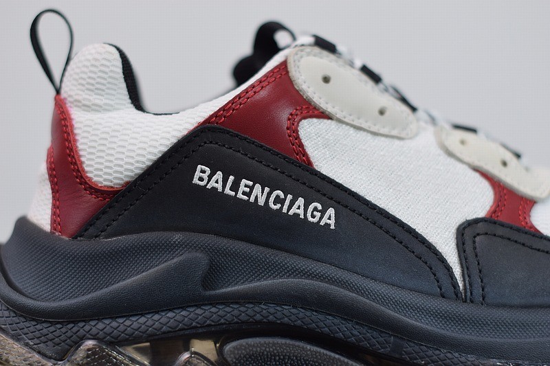 Balenciaga Triple S Black Red White Balenciaga Triple S Black Red White