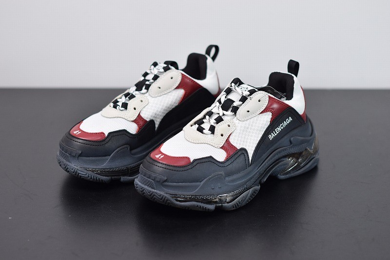 Balenciaga Triple S Black Red White Balenciaga Triple S Black Red White