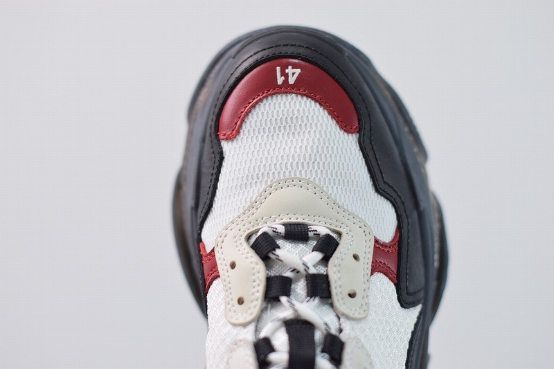 Balenciaga Triple S Black Red White Balenciaga Triple S Black Red White