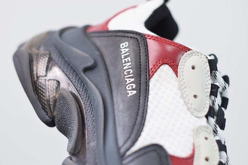 Balenciaga Triple S Black Red White Balenciaga Triple S Black Red White
