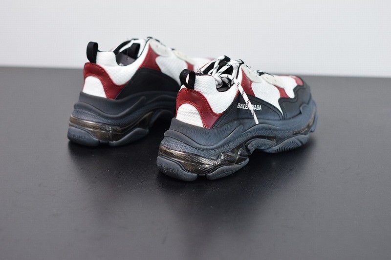 Balenciaga Triple S Black Red White Balenciaga Triple S Black Red White