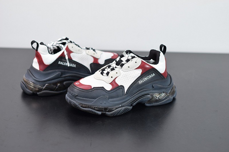 Balenciaga Triple S Black Red White Balenciaga Triple S Black Red White