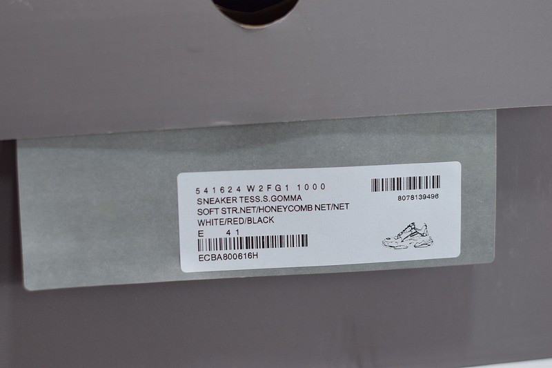 Balenciaga Triple S Black Red White Balenciaga Triple S Black Red White