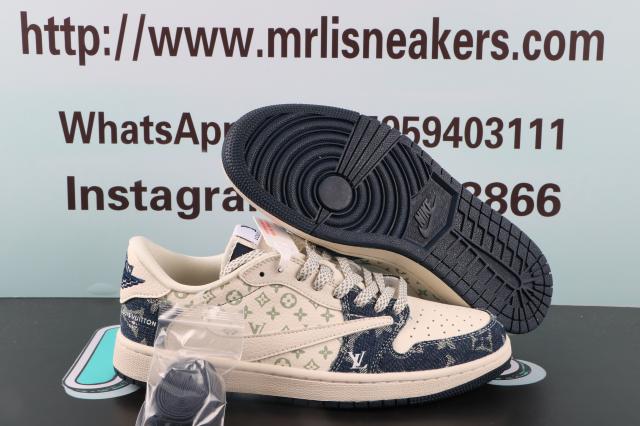 Jordan 1 Retro Low Travis Scott(Louis Vuitton)