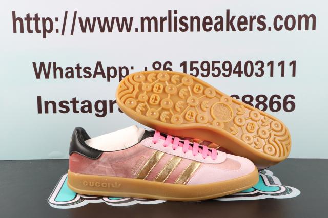 Gucci Gazelle Pink Black
