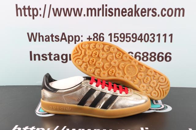 Gucci Gazelle Metallic Gold
