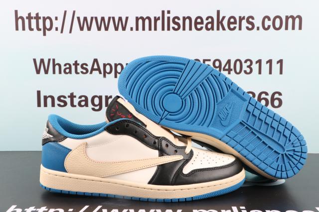 Jordan 1 Low “Fragment X Travis Scott”